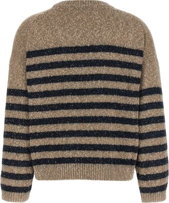 Brunello Cucinelli Womens Multicolor Wool Cardigan Clothing