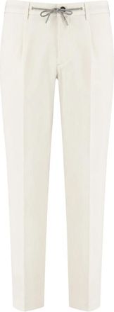 Eleventy Broek - Heren - Chinos - Wit - W36 - Broeken