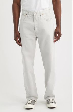 Madewell The 1991 Loose Straight Leg Jean in Aluminum at Nordstrom, Size 31 X 32