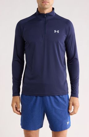 Under Armour UA Velocity 2.0 Quarter Zip Pullover in Midnight Navy at Nordstrom Rack, Size Xx-Large