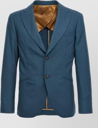 Maurizio Miri wool single-breasted blazer
