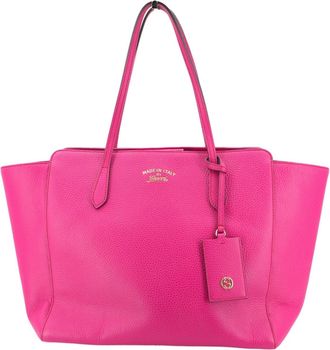 Gucci Gucci Leren Tote Bag Swing