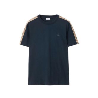Burberry Seth Check-tape T-shirt