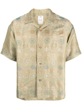 Visvim Camicia con stampa grafica - Verde