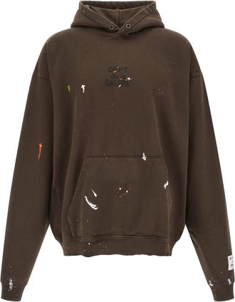 Gallery Dept. Mens French Logo Painted Hoodie