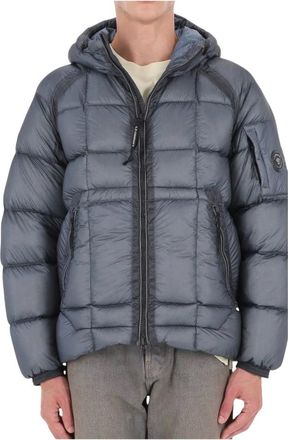 C.P. Company D.d. Shell Hooded Down Jacket - - Jackets - Uomo - Blu - L
