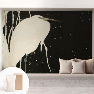 Tulup Carta Da Parati - Mural - Con Sala Da Pranzo - Camera Da Letto - Cameretta - Con Colla Gratuita Uccello Invernale 208x146 Cm