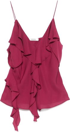 Dorothee Schumacher Twist I top - women - Silk - 1 - Pink