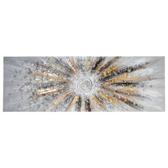 Atmosphera Atmosphera - Tela Dipinta Kylia Sole 150x50cm - Modello A Cr&eacute;ateur DInt&eacute;rieur