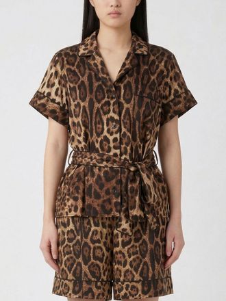 Dolce & Gabbana Animalier Silk Shirt