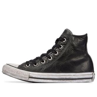 Converse Chuck Taylor All Star Vintage Leather Black White 158575C