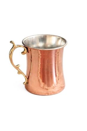 Coppermill Kitchen Vintage Inspired Cocktail Mugs in Brass at Nordstrom