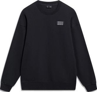 Li-Ning Counterflow Triple Logo Sweatshirt Black AWDT533-1