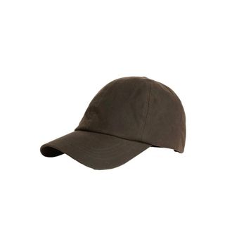 Barbour Gewaxte sportpet - Heren - Accessoires - Groen - Maat: ONE Size Katoen