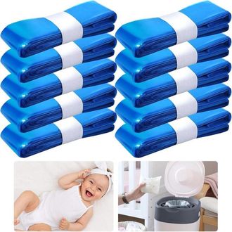 OEM 10 Recambios Para Cestas De Pa&ntilde;ales, Bolsas De Gran Capacidad, Recambios Para Bolsas De Pa&ntilde;ales Para Beb&eacute;s Compatibles Con Tommee Tippee Y Angelcare