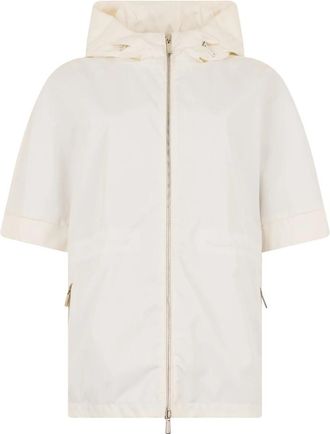 Moorer Penelope Light Jacket - Dames - Zomerjassen - Wit - M - Polyester - Jassen