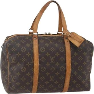 Louis Vuitton Pre-owned Handbags, female, Brown, Size: ONE SIZE Pre-owned Canvas Travel Bag