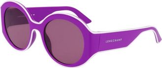 Longchamp LO758S 500 Womens Sunglasses Purple Size 53