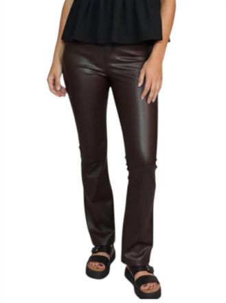 L'agence Selma High Rise Sleek Baby Boot Jean In Chocolate Coated