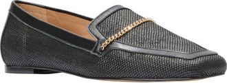 Andr&eacute; Assous Ariane Loafer in Black Raffia at Nordstrom, Size 5.5