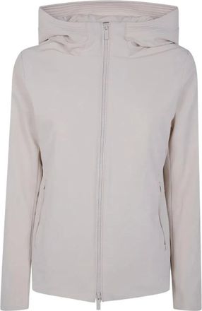 Woolrich Jassen, Dames, Grijs, L, Firth Down Short Parka