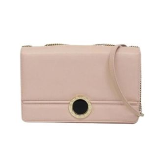 Bulgari Pre-owned Cross Body Bags, female, Pink, Size: ONE SIZE Pre-owned Chain shoulder bag
