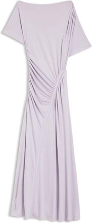 BOSS Gathered-detail dress in a slim fit