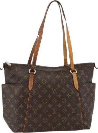 Louis Vuitton Pre-owned Tote Bags, female, Brown, Size: ONE SIZE Pre-owned Totally MM Tote Bag