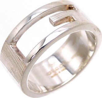 Gucci Silver 925 Band Ring (Pre-Owned)