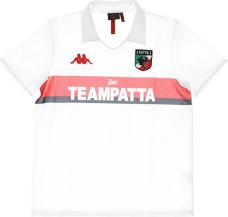 Kappa Vintage Milan Polo Shirt Wit - Heren - Polos - Veelkleurig - XS - Polyester - Tops