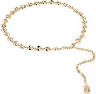 Sandro Chain belt in Gold at Nordstrom, Size Medium