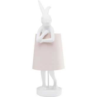 Kare Design L&aacute;mpara mesa rabbit blanco 68cm