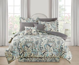 Kathy Ireland 10 Piece Bed in a Bag Comforter Set