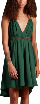 Caravana Mahahual Dress In Alpine Green