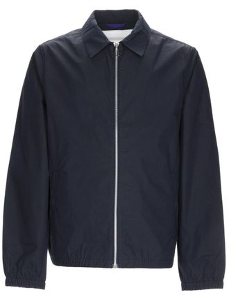 Paul Smith Minimalist Cotton-Blend Zip-Front Jacket