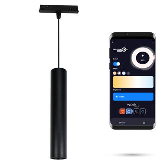 OEM L&aacute;mpara Colgante Led De 2,4 Ghz, 10 W, Para Rieles Magn&eacute;ticos Smart Track, 48 V Cc, Regulable Entre 3000 Y 5000 K