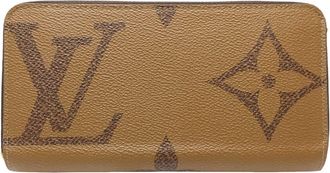 Louis Vuitton Brown Canvas Long Wallet (Bi-Fold) (Pre-Owned)