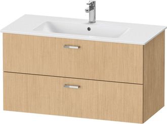 Duravit Duravit - Mueble De Lavabo Xbase Colgado En La Pared W:100 Cm Con 2