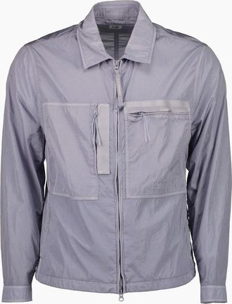 C.P. Company Mens Chrome-R Overshirt Jacket - Grey - Size: 40/Regular