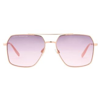 French Connection FC 23 14 RSE Pink Navigator Ladies Sunglasses 10266438.COM PNKPNK