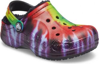 OEM Crocs Baya Zueco Con Forro Y Estampado Gr&aacute;fico Para Ni&ntilde;os 207330 C10eu 2728 Multicolor