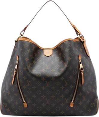 Louis Vuitton Pre-owned Delightful GM - Dames - Vintage Schoudertas - Bruin - ONE Size - Leer - Vintage