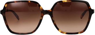 Michael Kors Jasper Zonnebril - Dames - Zonnebrillen - Bruin - 58 MM - Accessoires