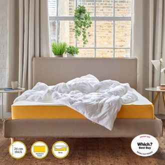 EVE The Original Mattress in White | Size: Single