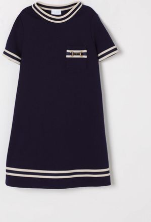 Gucci Abito classico in cotone con morsetto Gucci