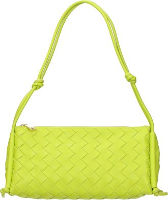 Bottega Veneta Donnas Borse a spalla Pelle Verde/Verde Acido