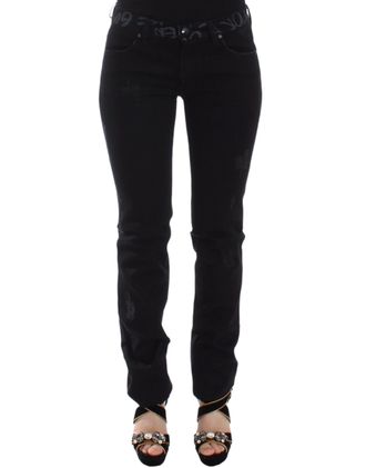Ermanno Scervino Slim Jeans blue Pants Skinny Womens Stretch