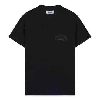 GCDS T-shirt Slim Fit - - Tops - Donna - Nero - 2XS