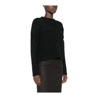Maison Margiela Maglione in Maglia Testurizzata - - Knitwear - Donna - Nero - L
