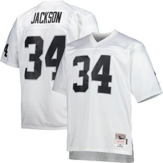 Mitchell & Ness Mens Mitchell & Ness Bo Jackson White Las Vegas Raiders Big & Tall 1988 Retired Player Replica Jersey at Nordstrom, Size 6Xb